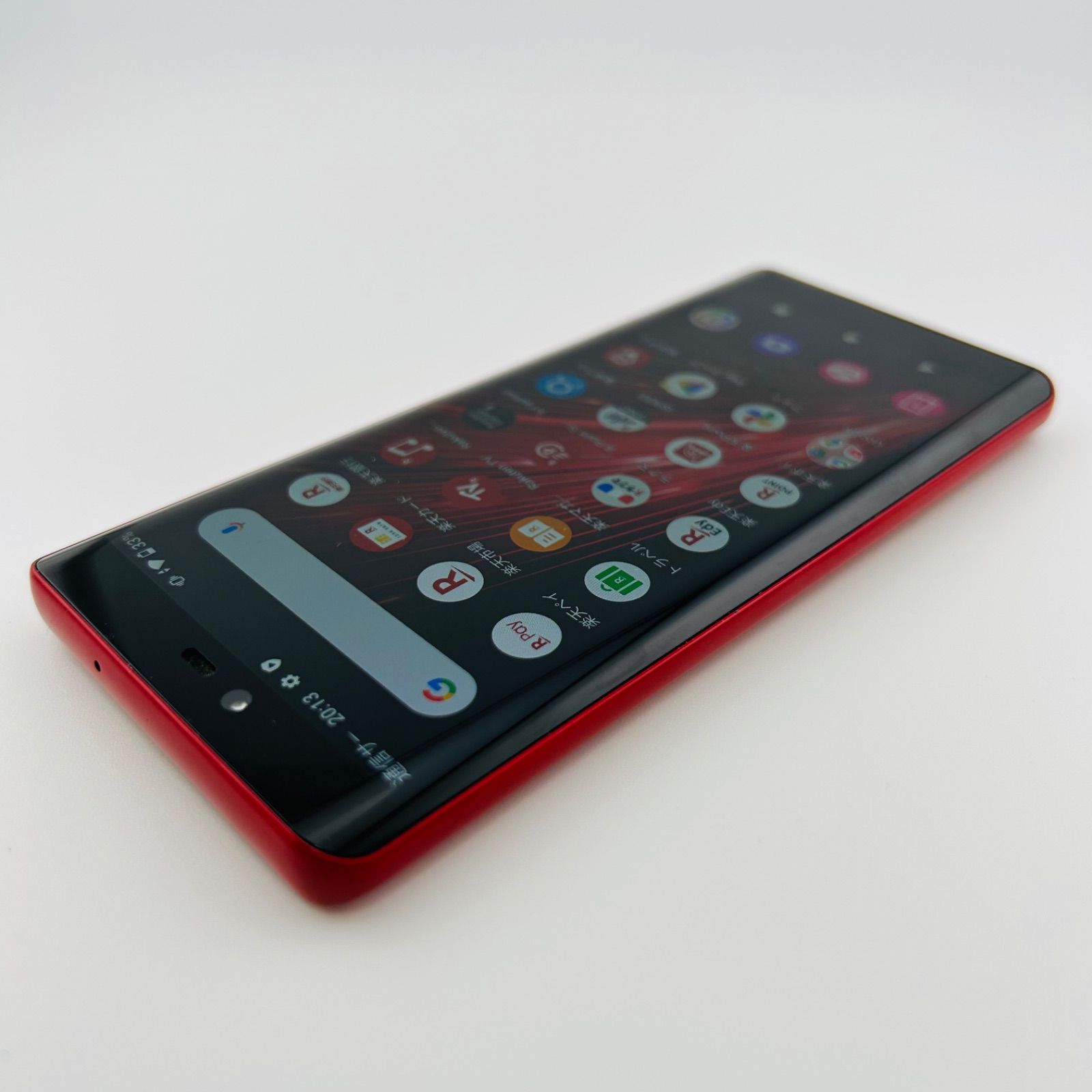 バッテリー良好 Rakuten Hand 5G P780 128GB クリムゾンレッド