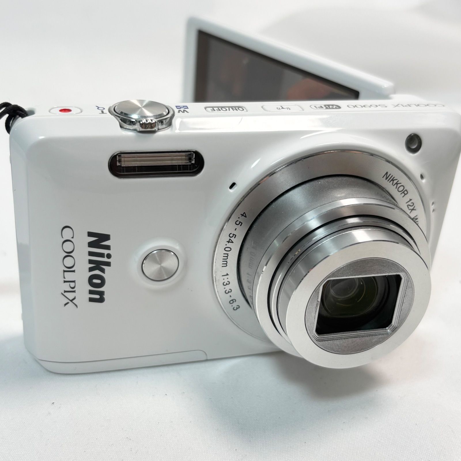 Nikon デジタルカメラ　クールピクス　水深10m ホワイト Amazon | Nikon デジタルカメラ COOLPIX S6900 12倍ズーム 1602