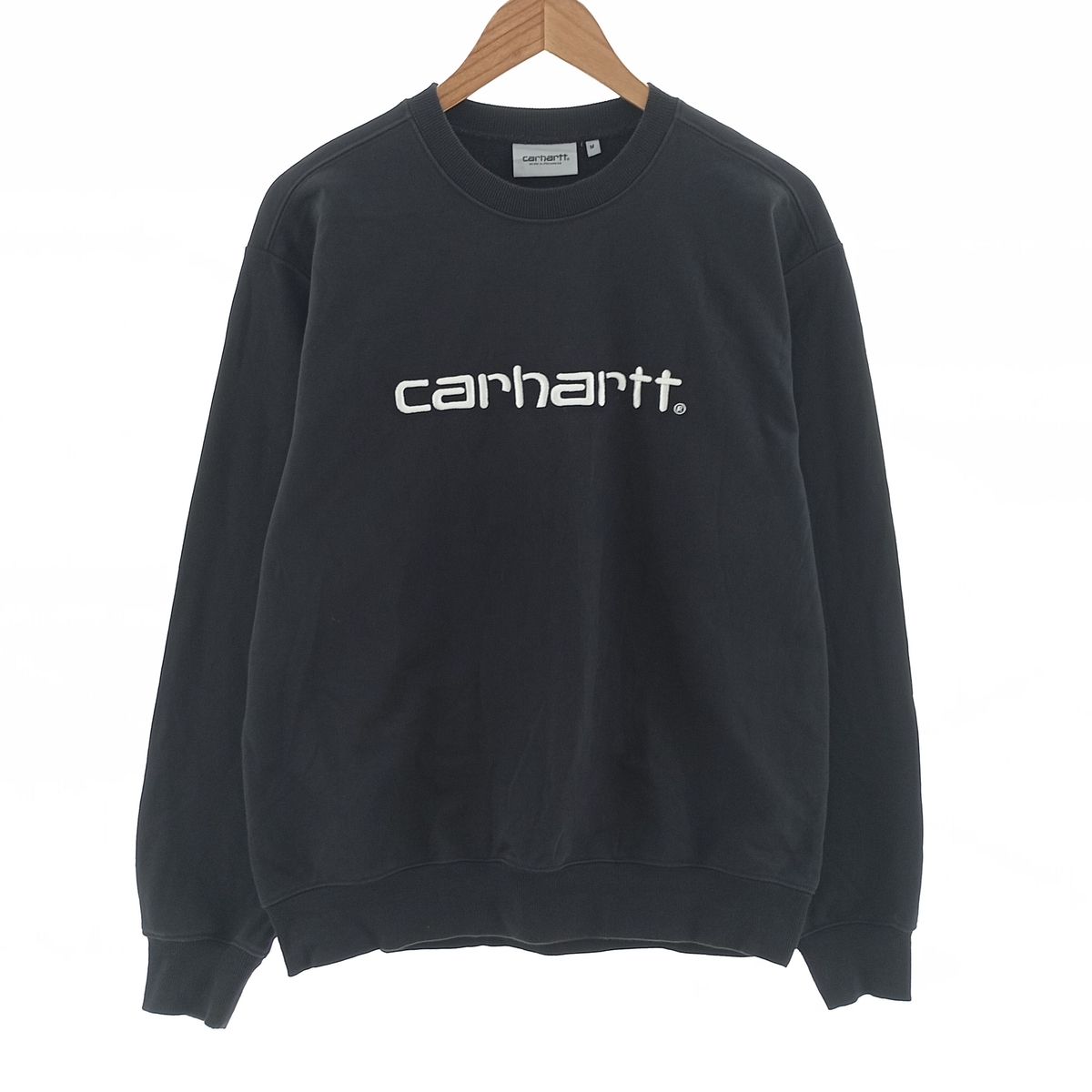 古着 カーハート Carhartt ロゴスウェットシャツ トレーナー メンズM相当/eaa402429