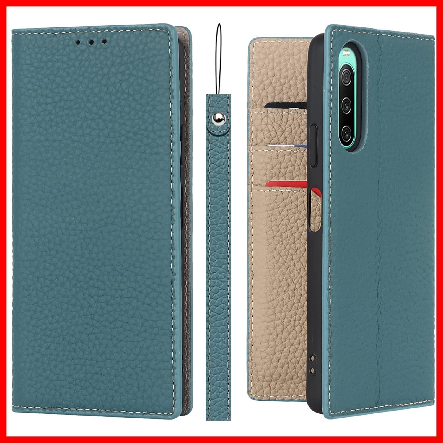 【人気商品】牛革製品 Pelanty 本革レザー 財布型カバー Sony ケース Xperia 10IV カード収納 Xperia スタンド機能 内蔵マグネット SOG07 手作り柔らかい スマホケース ソニー SO-52C エクスペリア 10 4代 