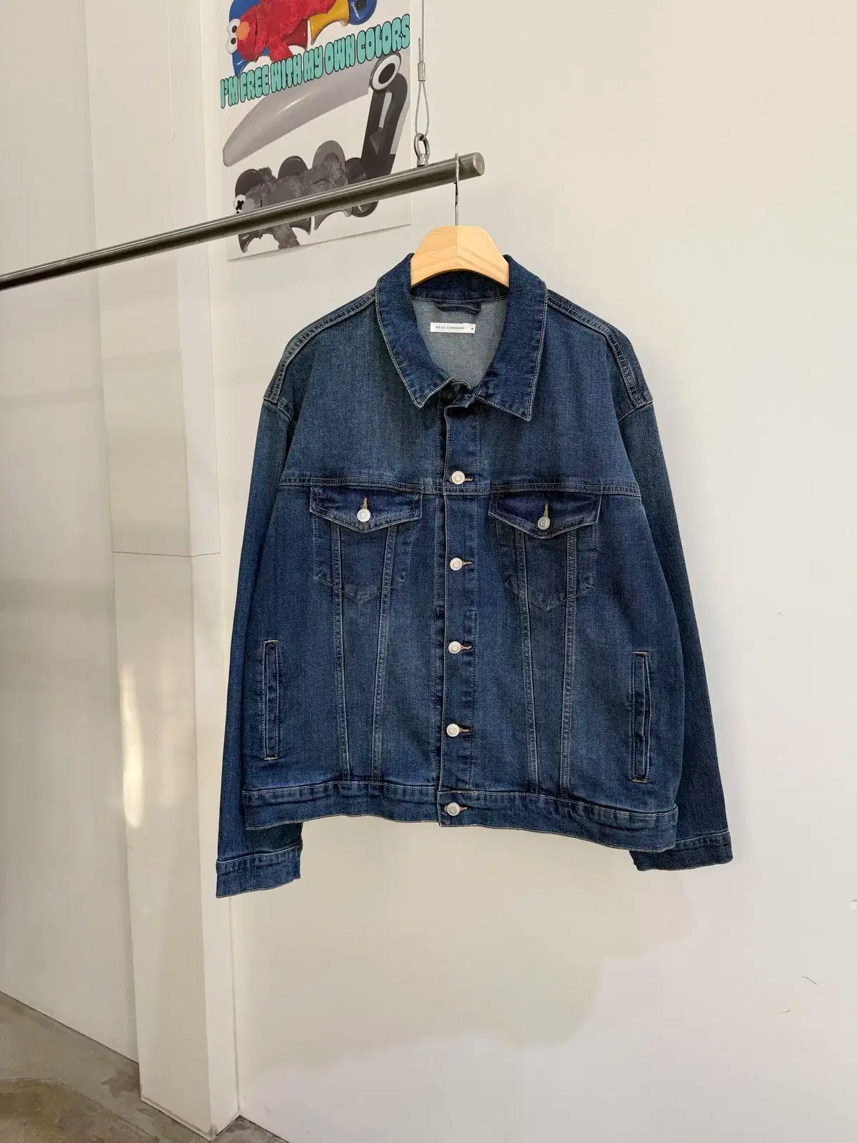 【雷市場（ポンジャン）商品韓国直送】 WEGO STANDARD デニムジャケット