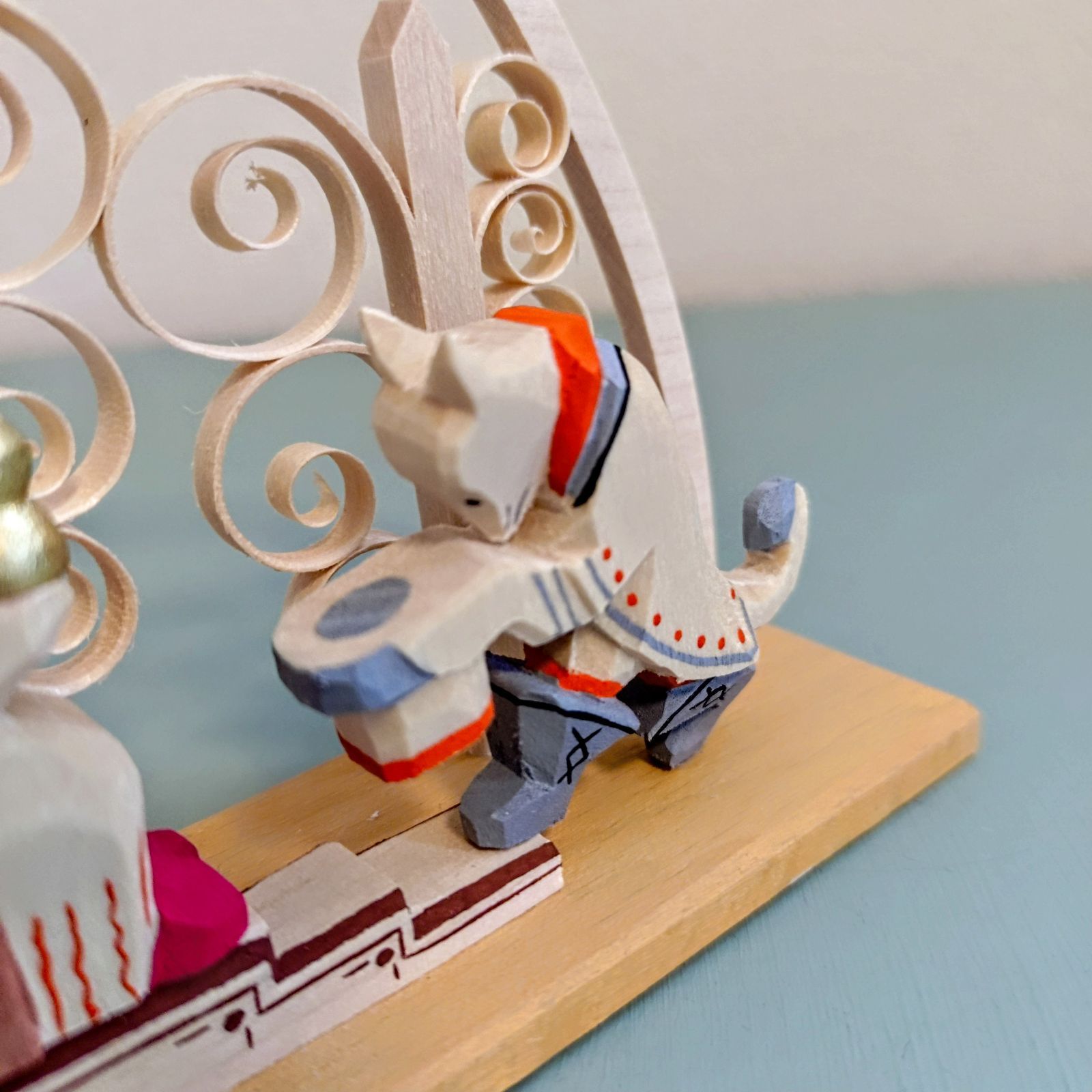 長靴をはいた猫 ドイツ工芸品 木製 エミール・ヘルビッヒ工房 ドイツ