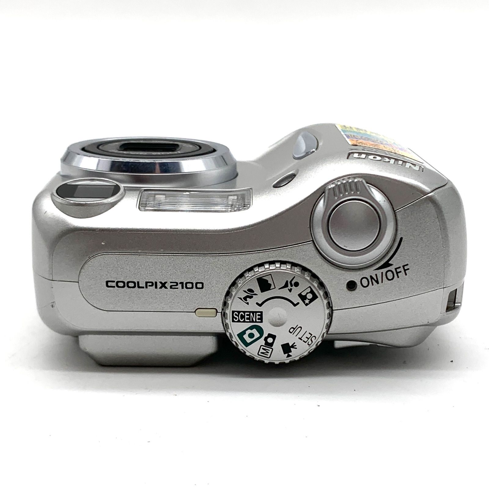動作品】Nikon COOLPIX2100 　デジタルカメラ ニコン COOLPIX 2100 (シルバー) | コンパクトデジタルカメラ
