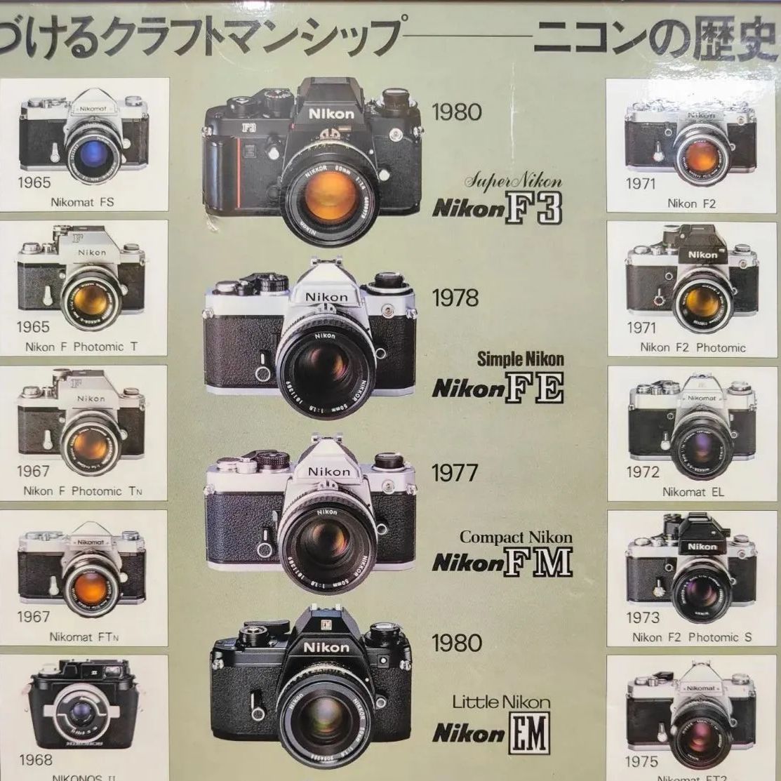 希少 美品】1948年〜1980年 NIKON ニコン カメラ店 カウンター