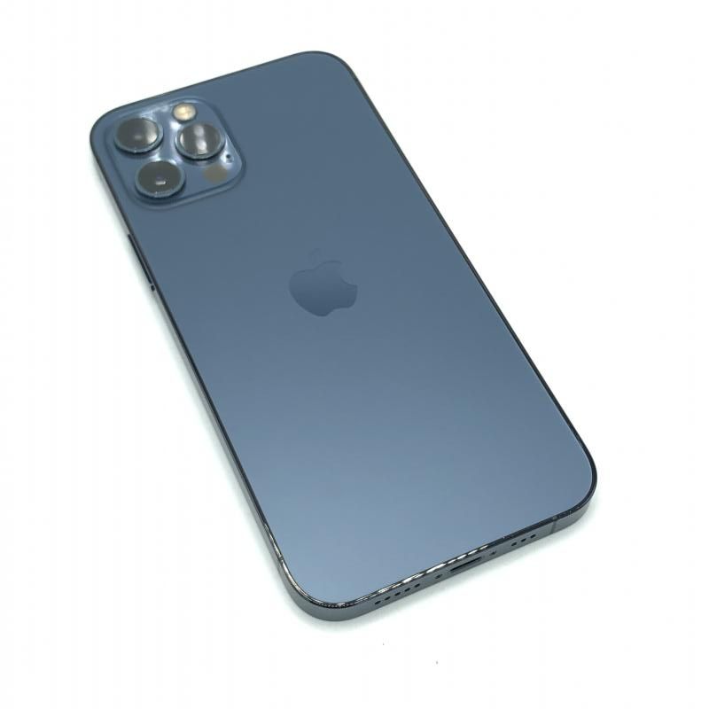 たかiPhone12 Pro 128GBパシフィックブルーSIMロック解除 APPLE 〔中古〕iPhone12 Pro Max 128GB パシフィックブルー