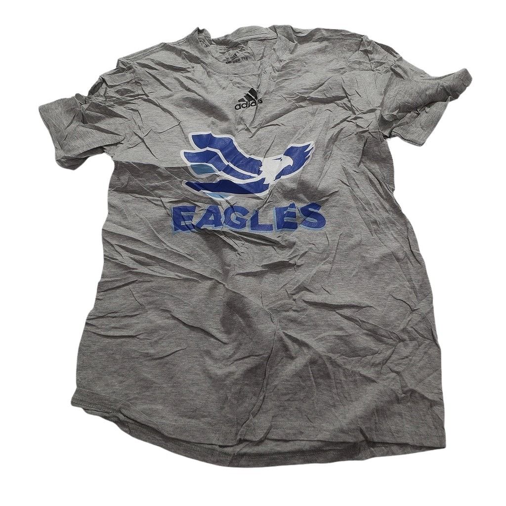 古着卸 まとめ売りアディダス adidas  同種類 半袖Tシャツ 16枚セット (メンズ XS ) デットストック 英字プリント グレー 中古 古着 MZ1110