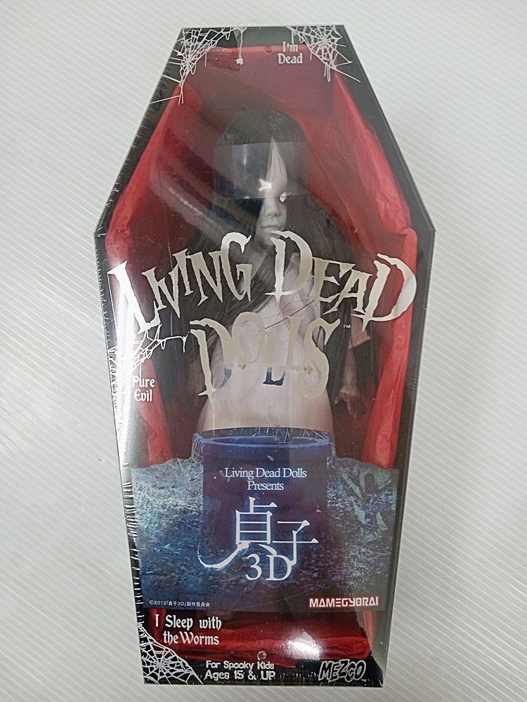 【未開封品】 リビングデッドドールズ 貞子3D 貞子 メズコ × 豆魚雷 コラボ 未開封品】 リビングデッドドールズ 貞子3D 貞子 メズコ × 豆