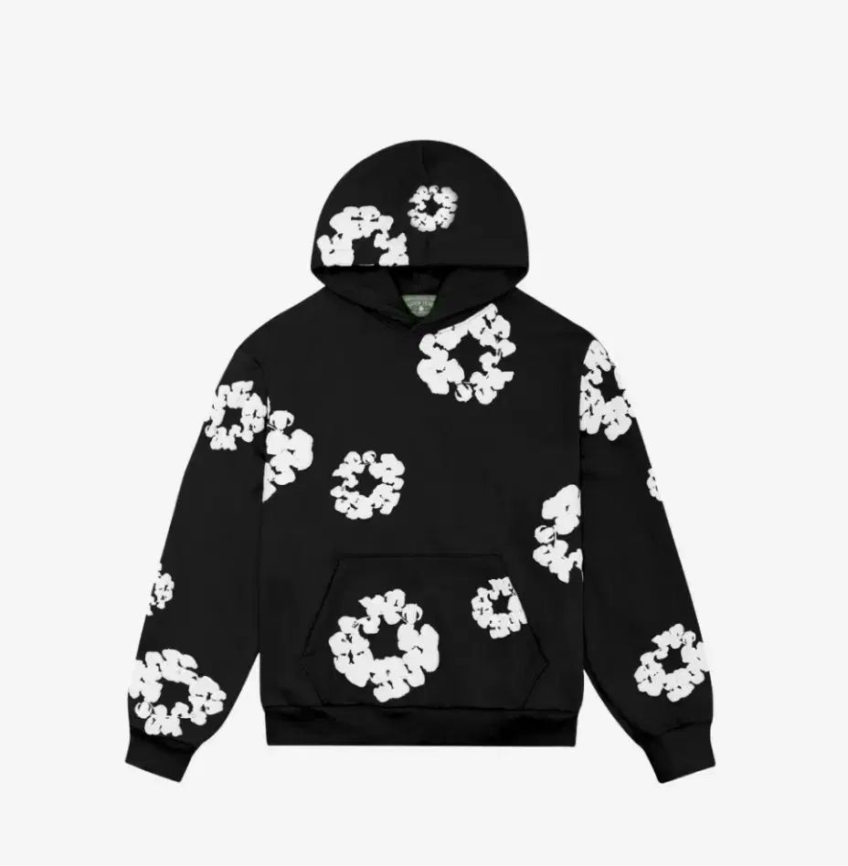 デニムティア フード付きTシャツ