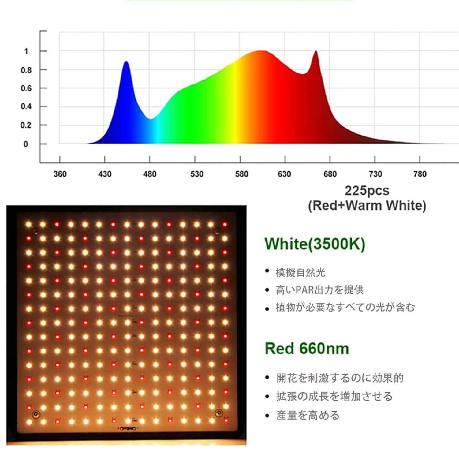 只今タイムセール中！ GREENSINDOOR 植物育成ライト LED 植物ライト 400W相当 暖色系 室内栽培 観葉植物 育成ライト 水耕栽培 多肉植物 育成用 LED パネル 超薄型 フルスペクトル 高演色性 高輝度 植物用ledライト 植物栽培ライト 吊り下げアクセサ 品質保証！