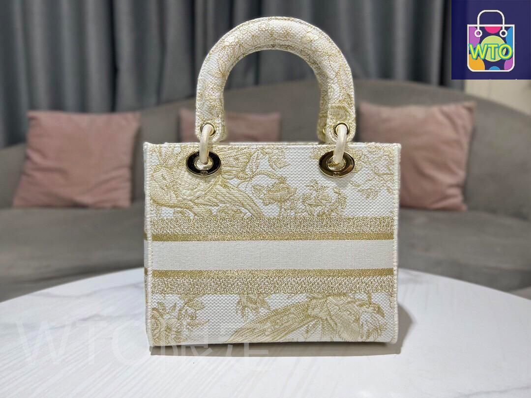 Lady D-Lite レディディオール ハンドバッグ-WT0輸入