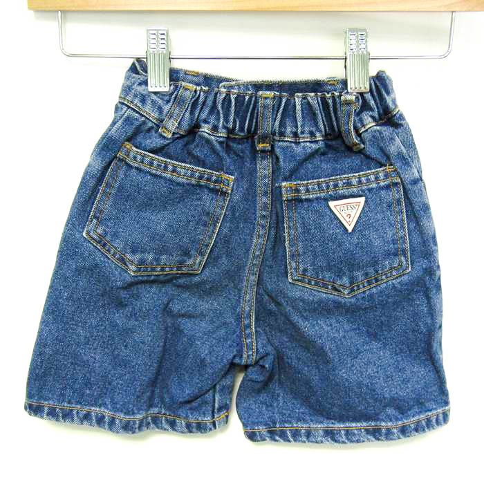 ゲス デニムパンツ ボトムス ショートパンツ Gパン キッズ 男の子用 4Yサイズ ブルー Guess 【中古】