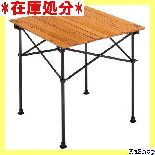 Coleman キャンプ テーブル ウッドロールテーブル65 202モデル