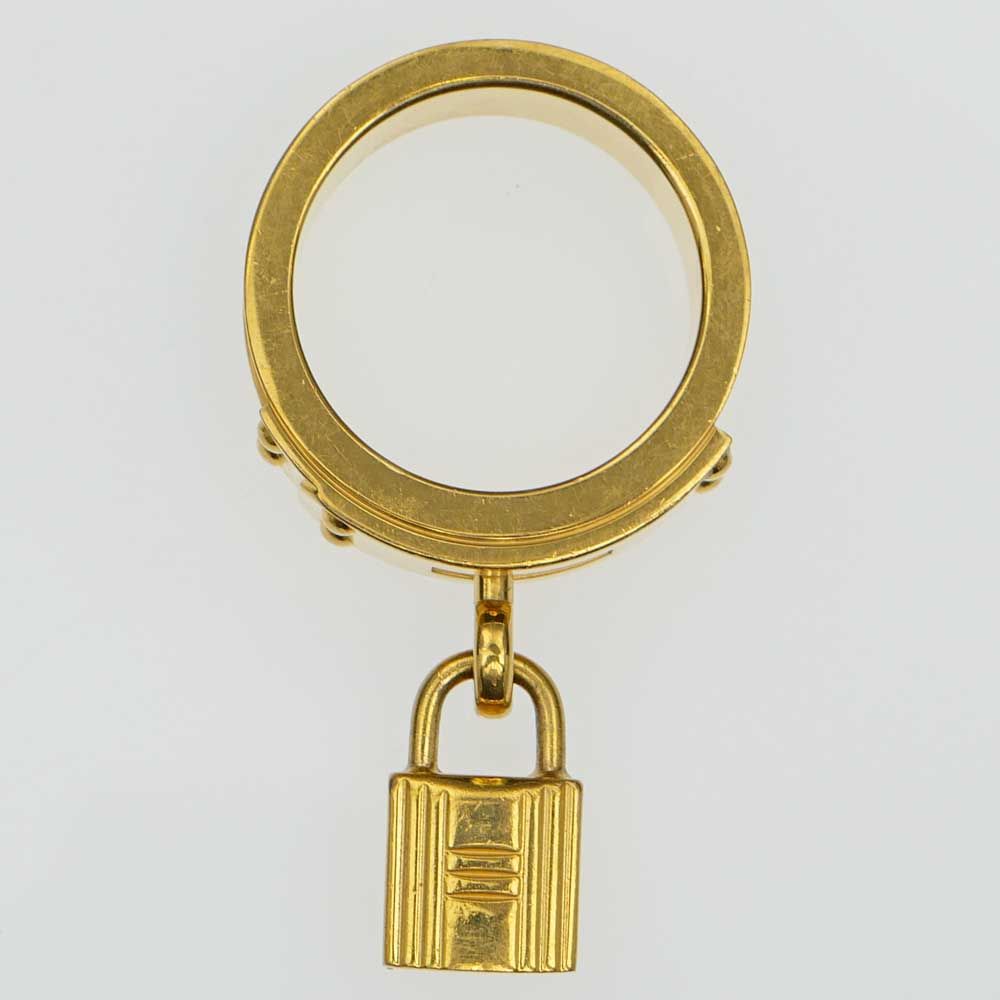 【美品】 HERMES ケリー スカーフリング ゴールド 金具 正規品 国内即発送】エルメス スカーフリング☆ゴールド (HERMES