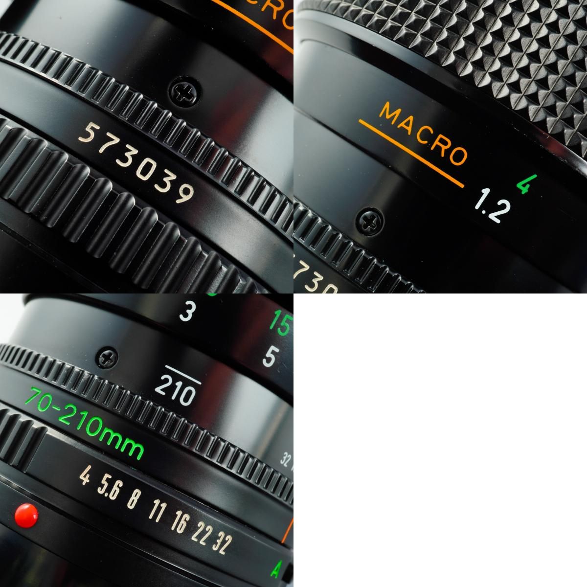Canon キヤノン FD 70-210mm F/4 ズームレンズ - メルカリ