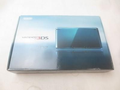 ゲーム ニンテンドー3DS 本体 CTR-001 アクアブルー 動作品 き