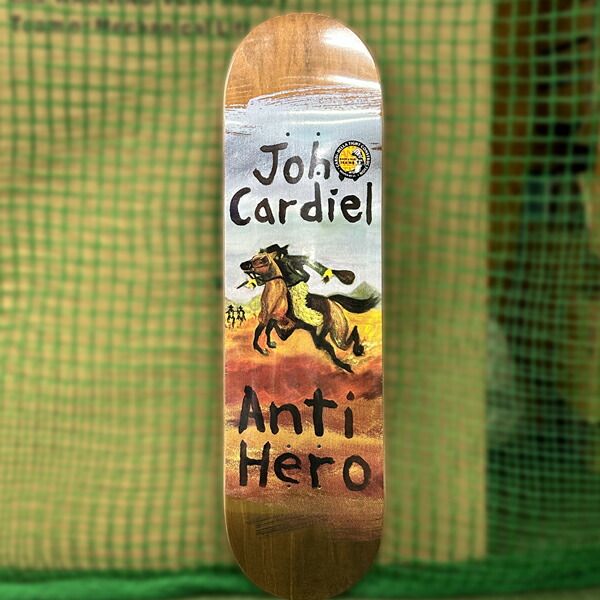アンタイヒーロー デッキ ANTI HERO DECK CARDIEL OLD WEST' ART