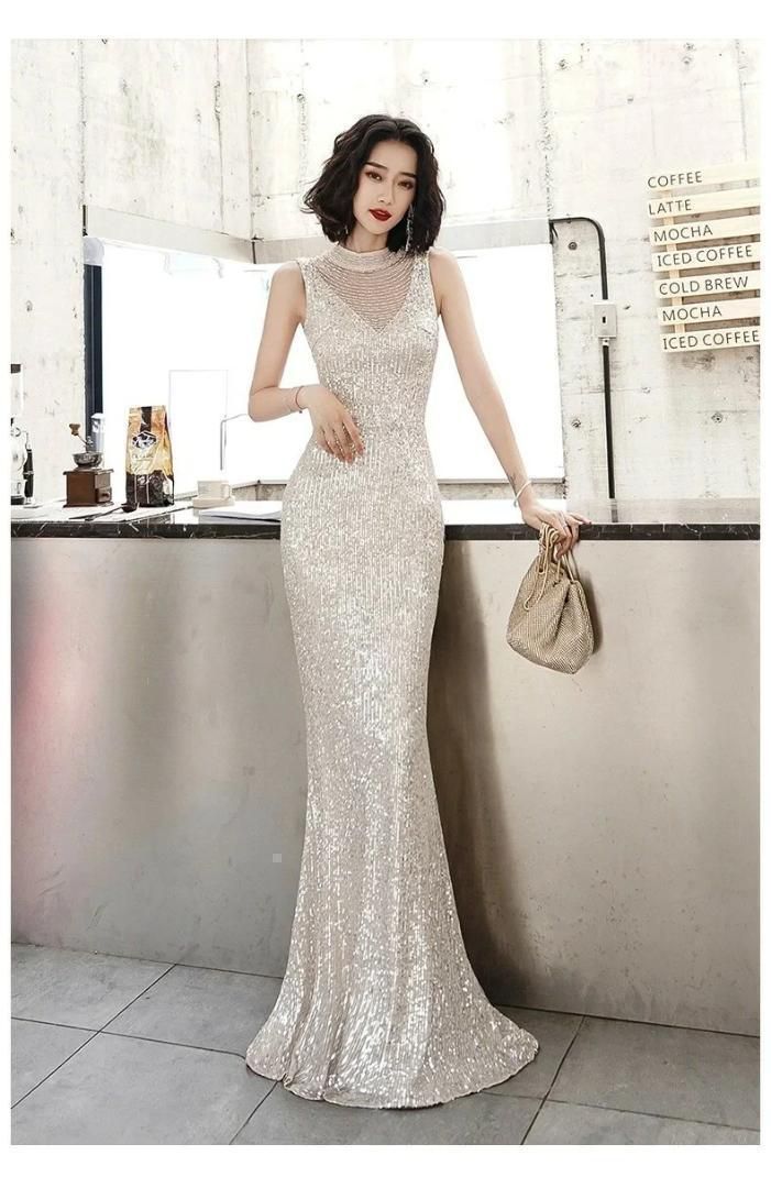 パーティードレス ロングドレス ワンピース結婚式 大きいサイズ 韓国