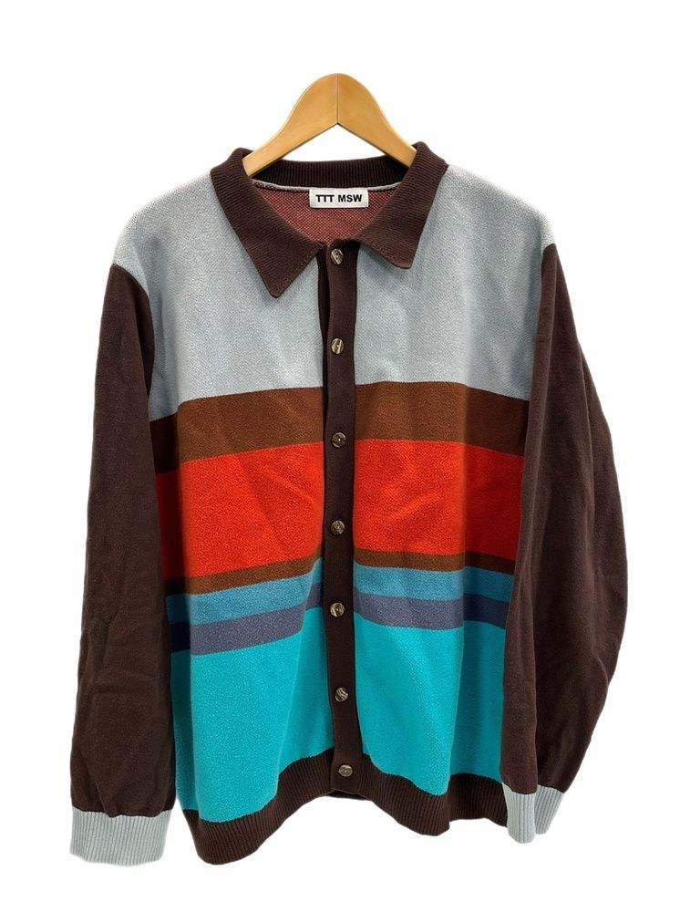 TTT_MSW Border Knit Cardigan ttt msw 【公式通販】
