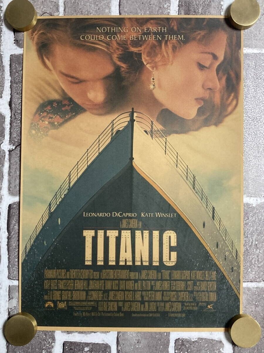 タイタニック 25周年記念デザイン 映画ポスター TITANIC US版 両面印刷