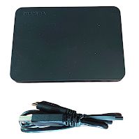 TOSHIBA  ポータブルHDD HDTB410FK3AA-D