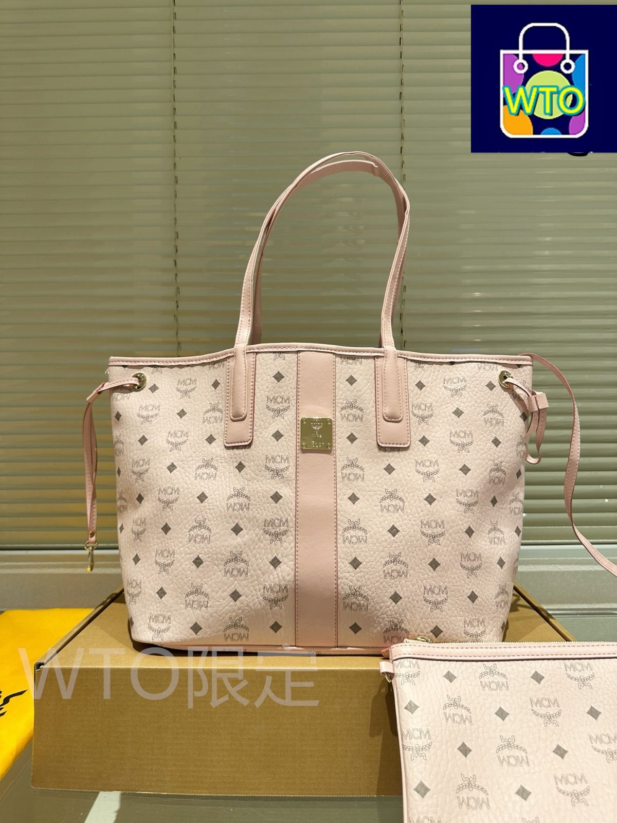 今日特価】Mcm ショッピングバッグ 2 ピースセット - メルカリ