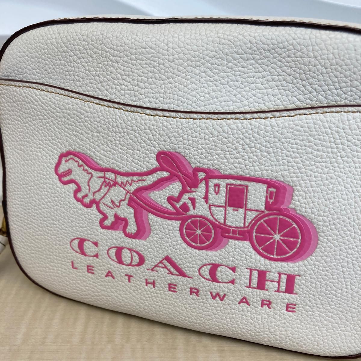 中古】 COACH （コーチ） ﾚｷｼｰ ｼｮﾙﾀﾞｰﾊﾞｯｸﾞ 恐竜 バッグ ショルダー 