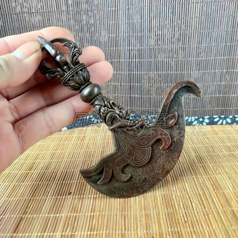 チベット 龍頭 ナイフ ドラゴン ヴィンテージ アンティーク 彫刻