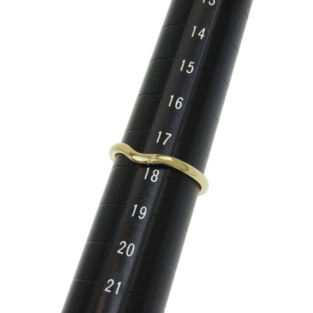 本物保証】 新品同様 ティファニー TIFFANY & Co. カーブドバンド