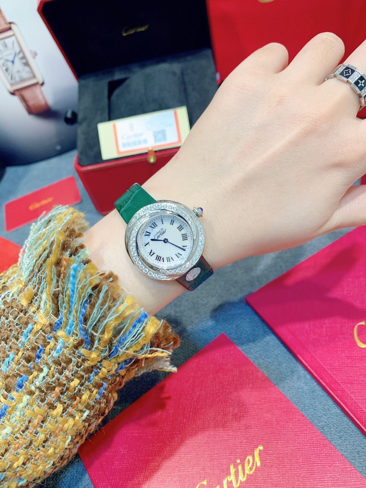 CARTIER（カルティエ）Trinity スモールスピン レディース