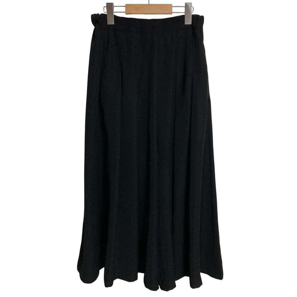 LIMI feu リミフゥ タック ワイドパンツ スラックス サイズ2 ブラック レディース 古着