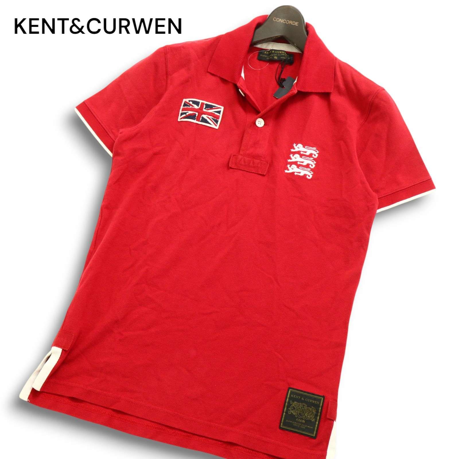 【時間指定不可】 KENT&CURWEN 未使用☆ ケント&カーウェン ユニオンジャック 春夏 ウェア