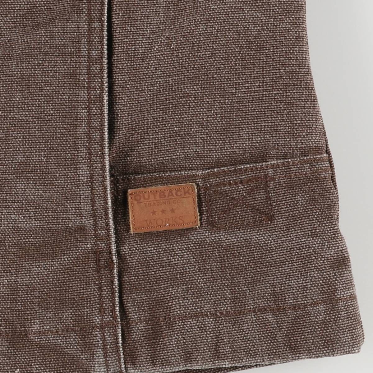 中綿入り ダックワークジャケット