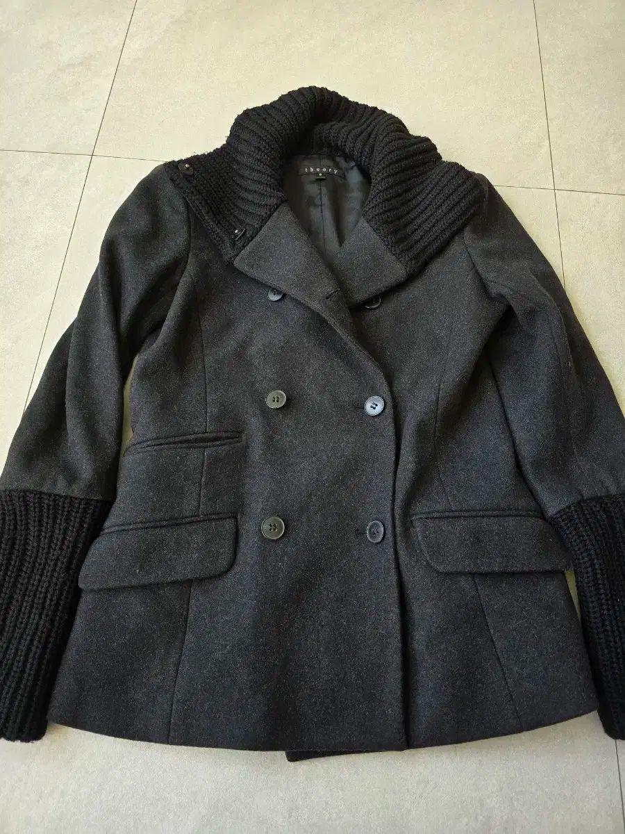Theory セオリー ディテール ダブル コート