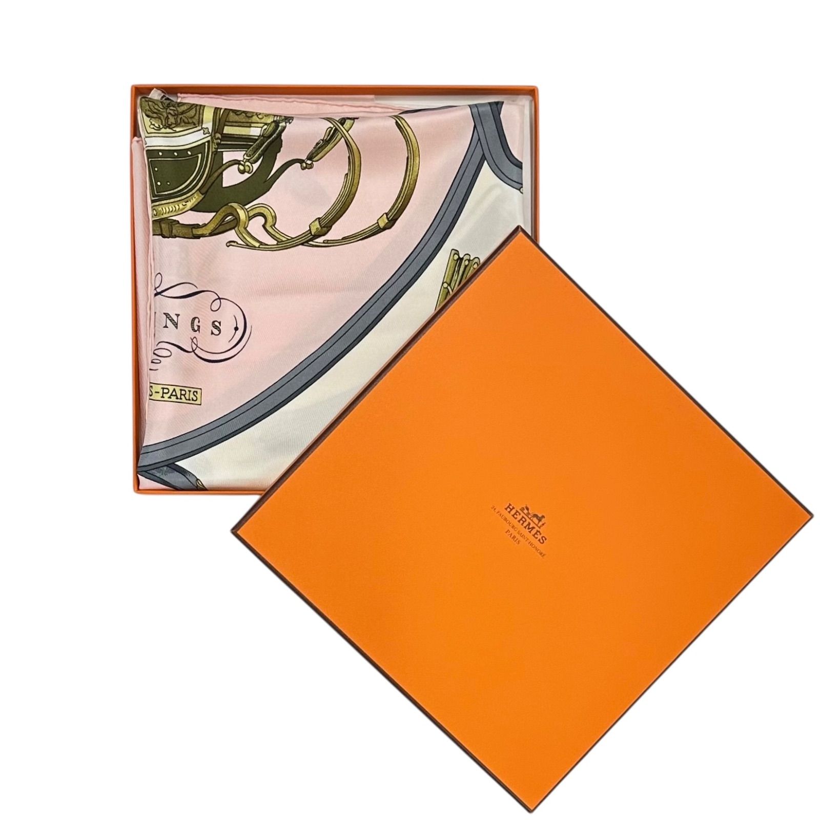 Hermès エルメス カレ90 SPRINGS スプリングス スカーフ