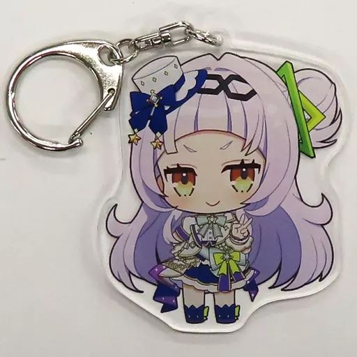 中古】キーホルダー 紫咲シオン ミニキャラアクリルキーホルダー