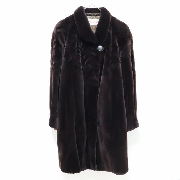 アルティマ サガミンク Altima SAGAMINK コート シェアードミンク ロング 毛皮 w951763n