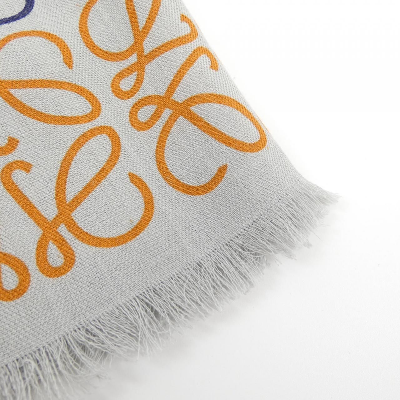 ロエベ LOEWE STOLE LOEWE ロエベ ヌバックレザー マフラー