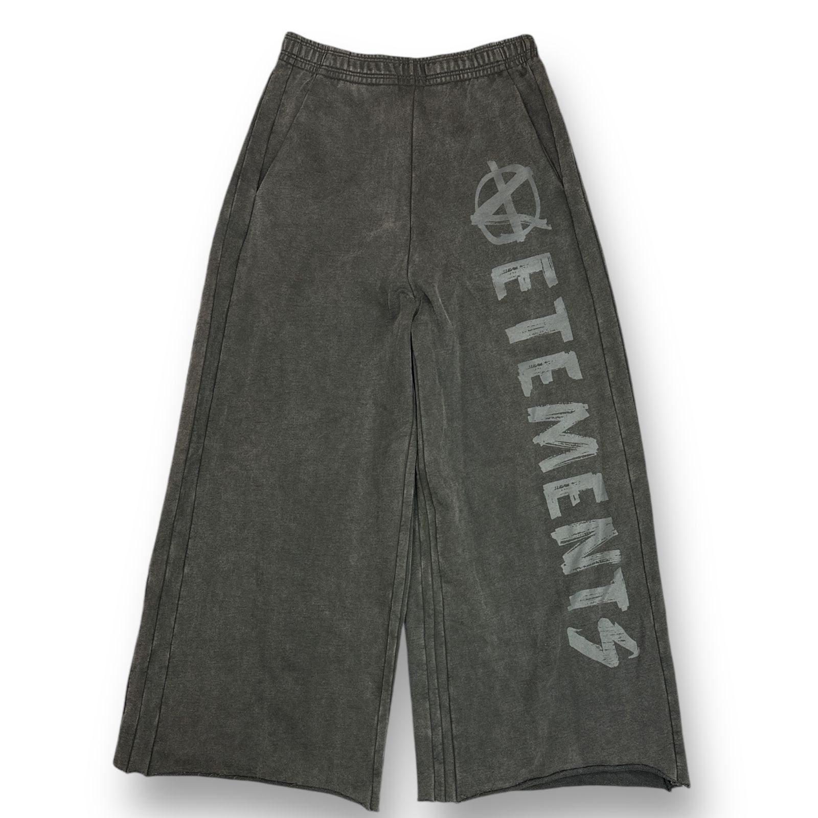 VETEMENTS ヴェトモン　A アナーキー　スウェットパンツ　黒　M 貴重 VETEMENTS ヴェトモンA アナーキースウェットパンツ黒M 貴重