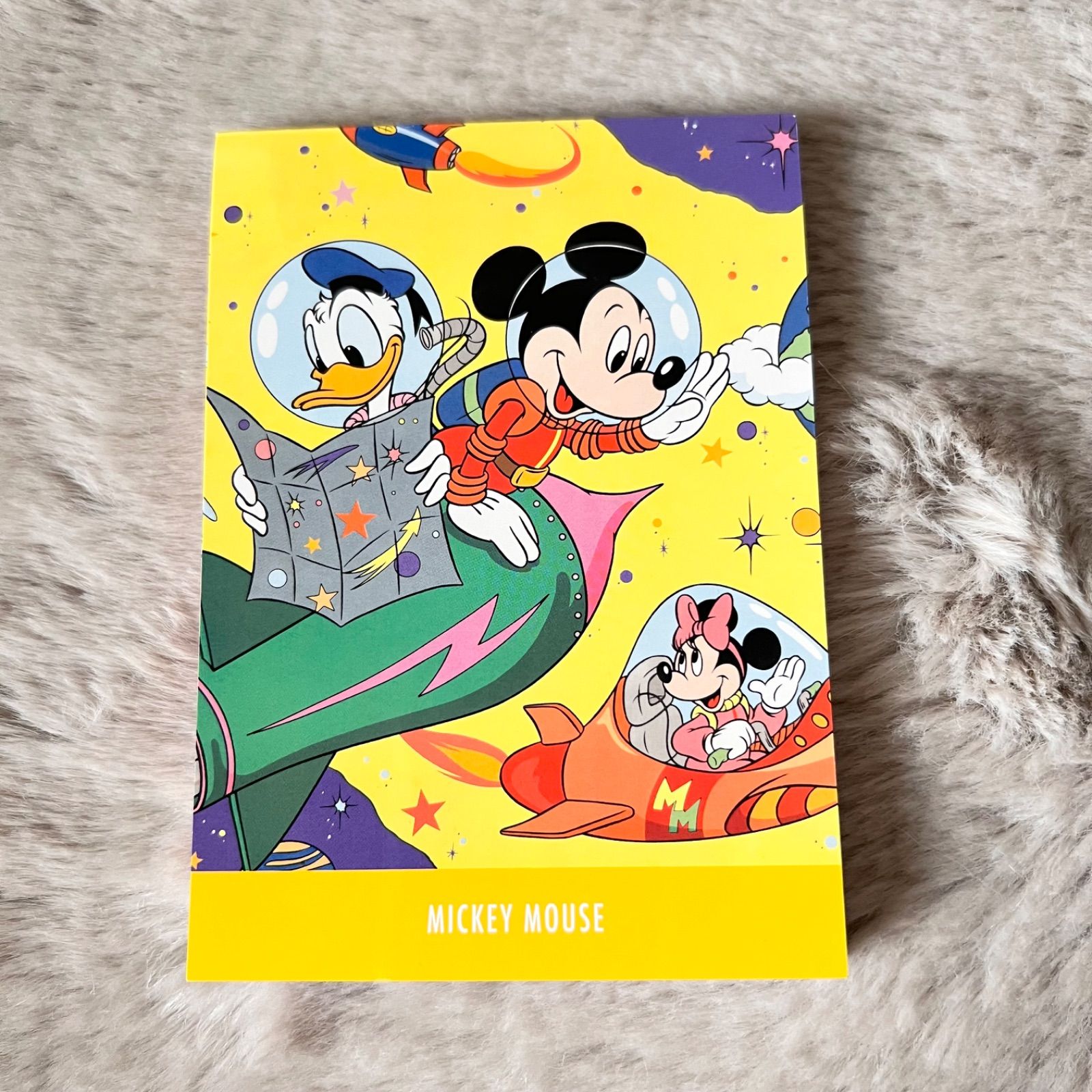 ディズニー レトロアートコレクション メモ帳 ミッキー - メルカリ