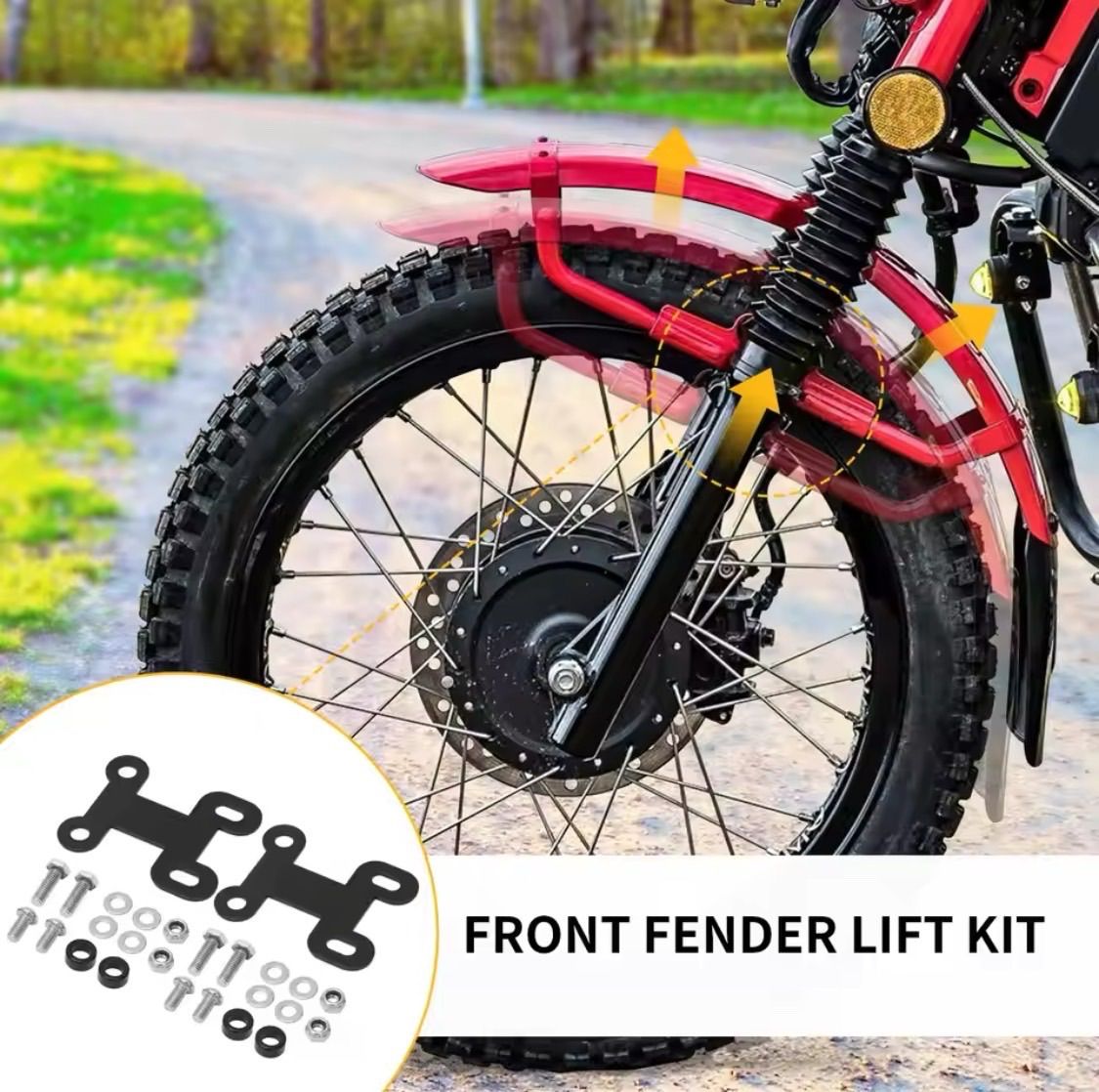 ホンダ ハンターカブ CT125 フロントフェンダーリフトアップKIT