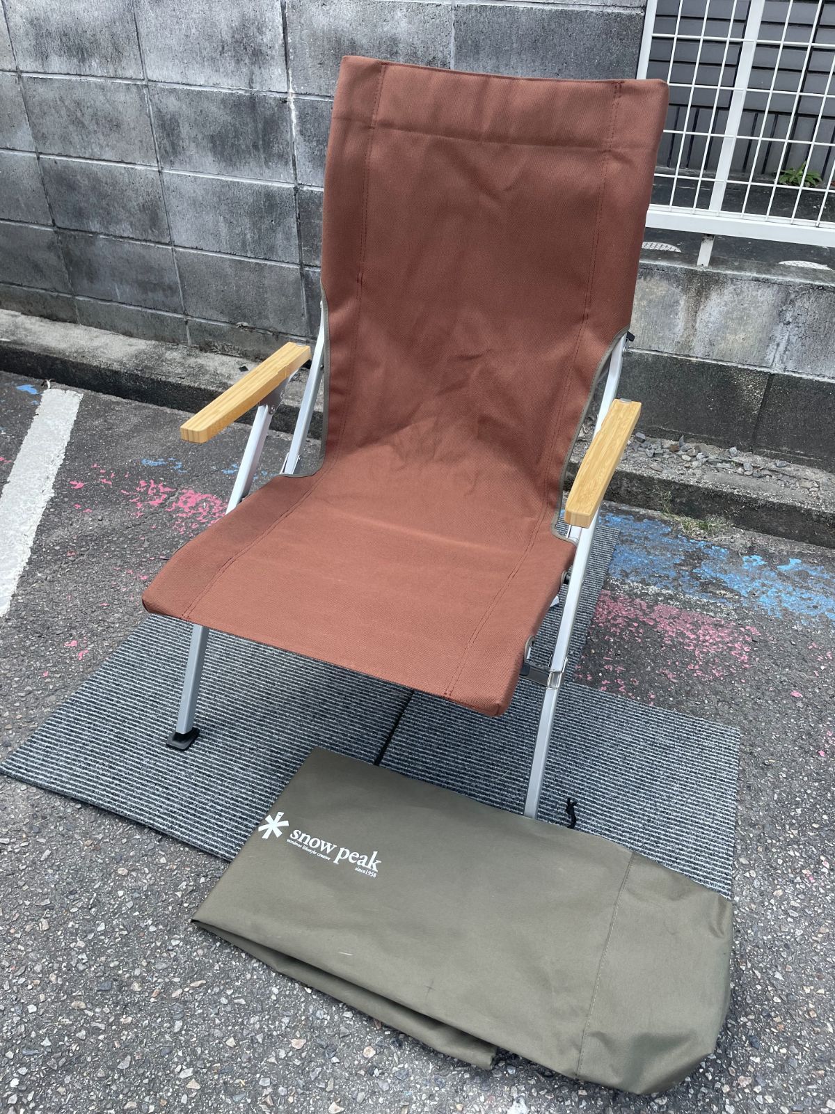 snow peak ローチェア30 ブラウン Snow Peak - ちーくん