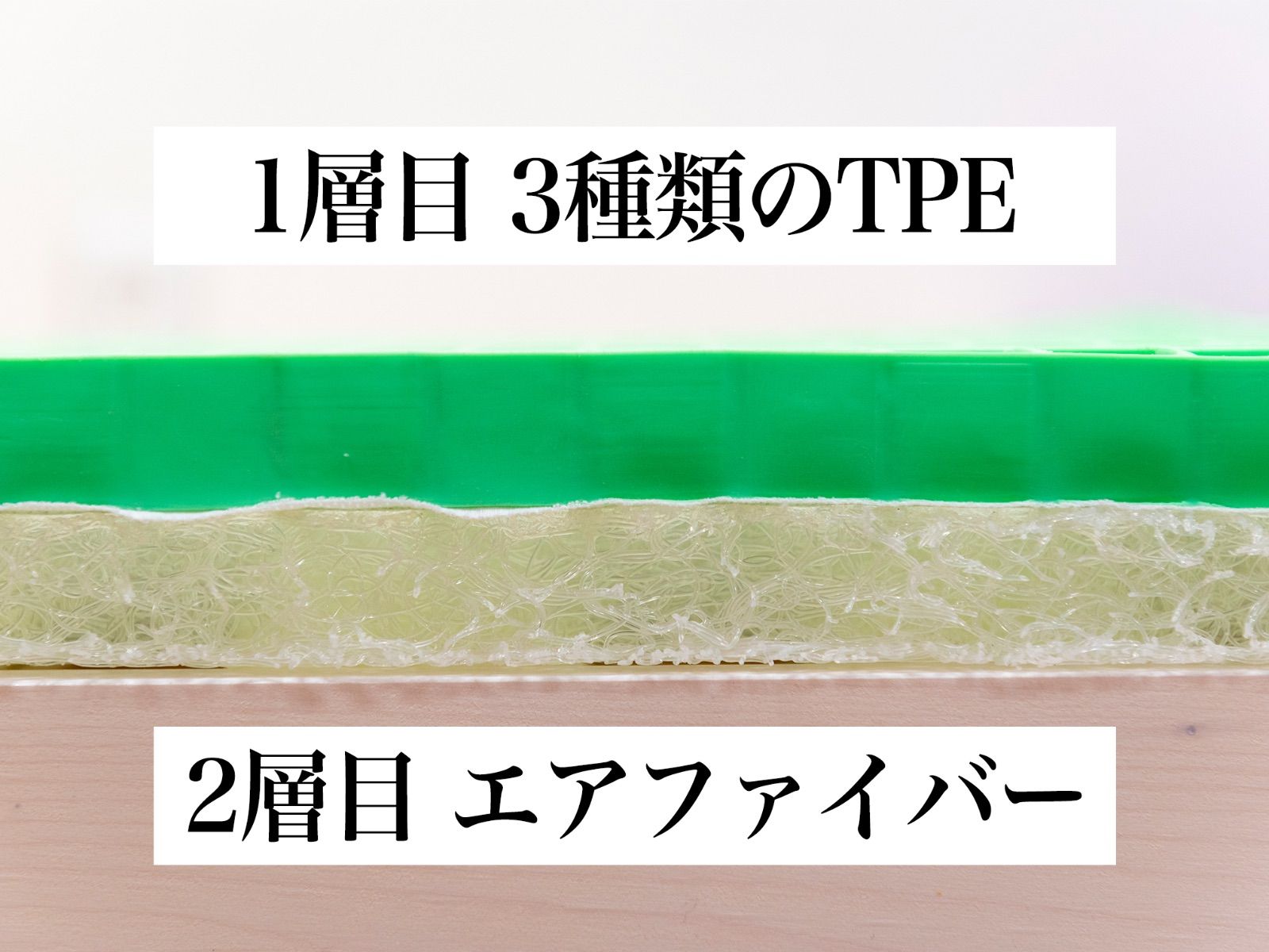 セミダブル【水に浮かんでいるような寝心地】新感覚の素材でカラダの