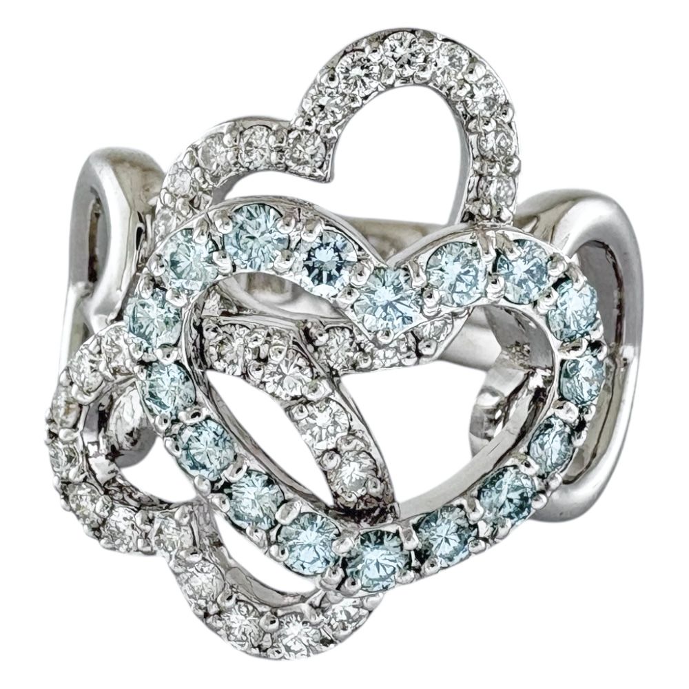 K18 ✴︎Ponte Vecchio✴︎ パール&ダイヤモンド リング 10号 Ponte  