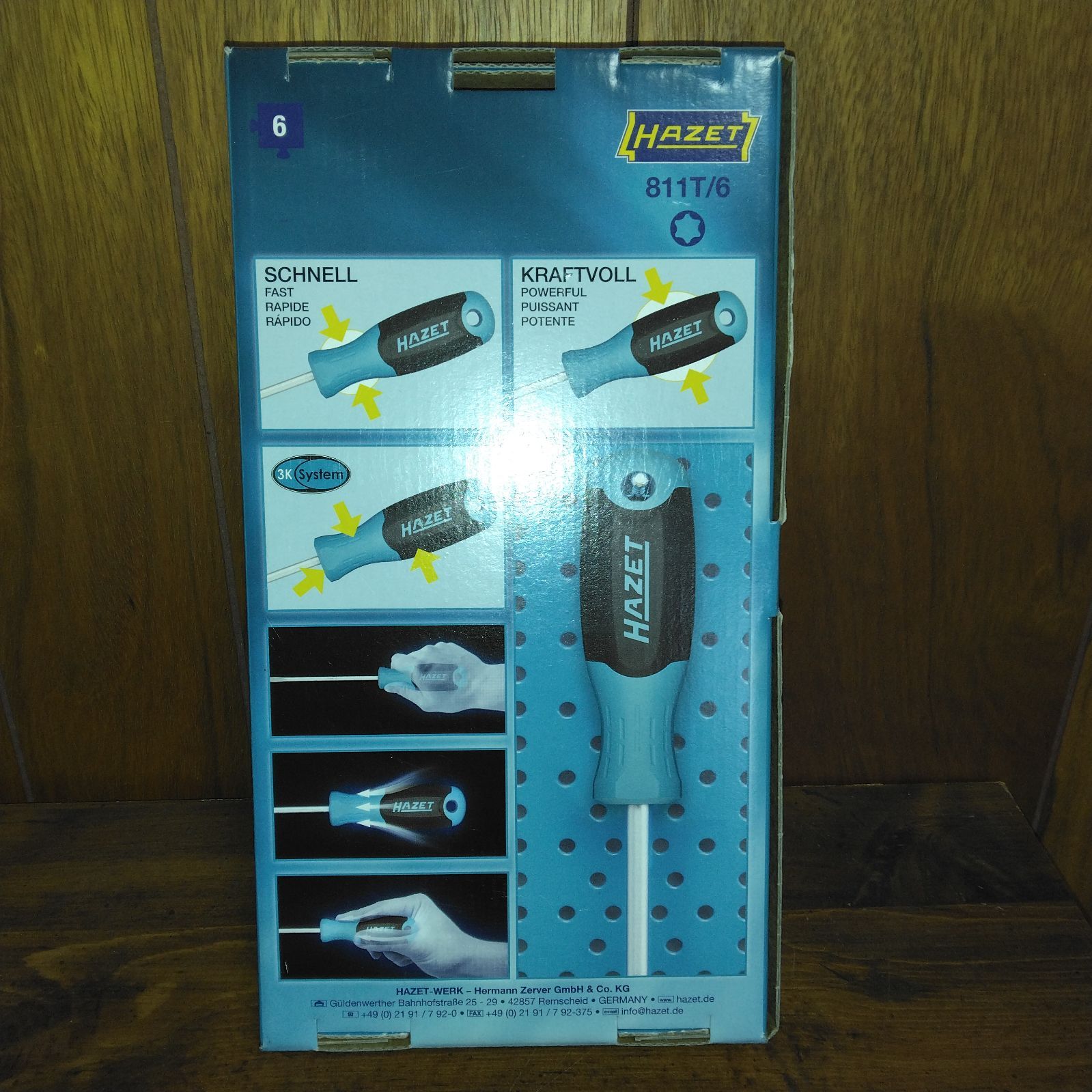 1点限り HAZET ハゼット 811T/6 TORXドライバーセット 6本組 - メルカリ