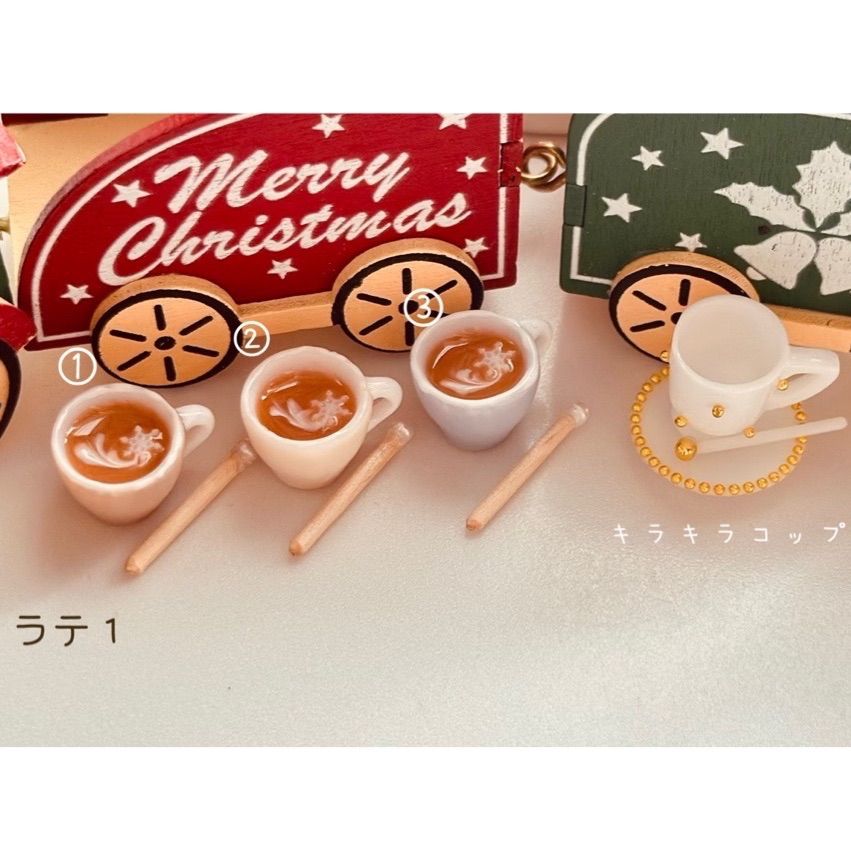 受付中】mikoです♡Christmas order page 樹脂粘土ミニチュアパン