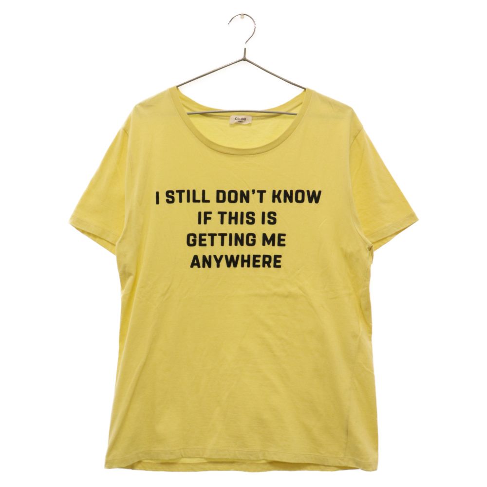 セリーヌ　celine フロッキープリント T シャツ CELINE セリーヌ Tシャツ 2X885671Q.38AW レディース 半袖
