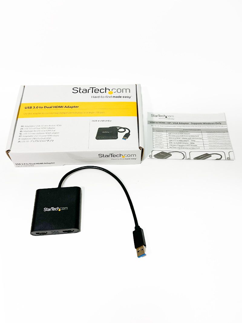USB3.0 HDMI変換アダプター デュアルディスプレイ 4K 1080p マルチモニター対応 コンバーター 動作確認済