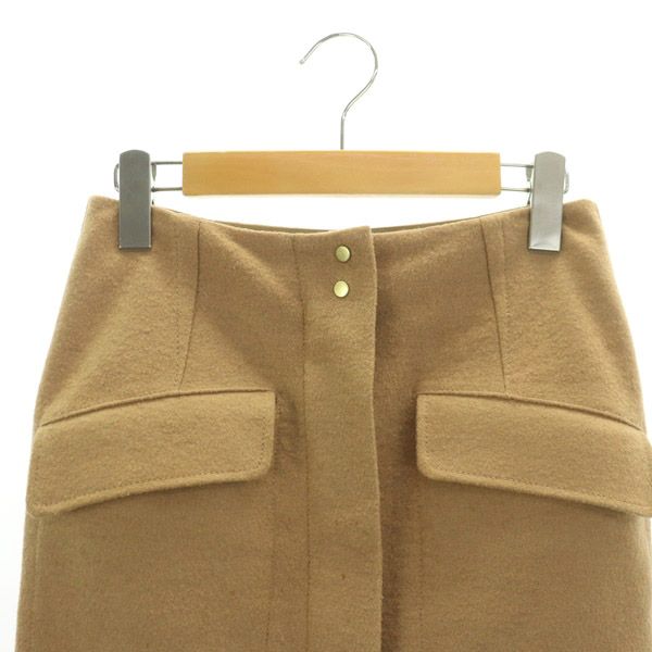 マカフィー MACPHEE トゥモローランド ジップアップタイトスカート  