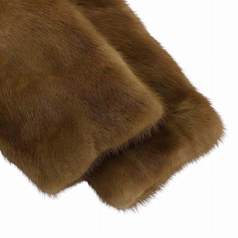 【御予約】【✨美品✨】SAGA MINK ショートコート　ブラウン　銀サガ サガミンク SAGA MINK 銀サガ ファーコート アウター 毛皮