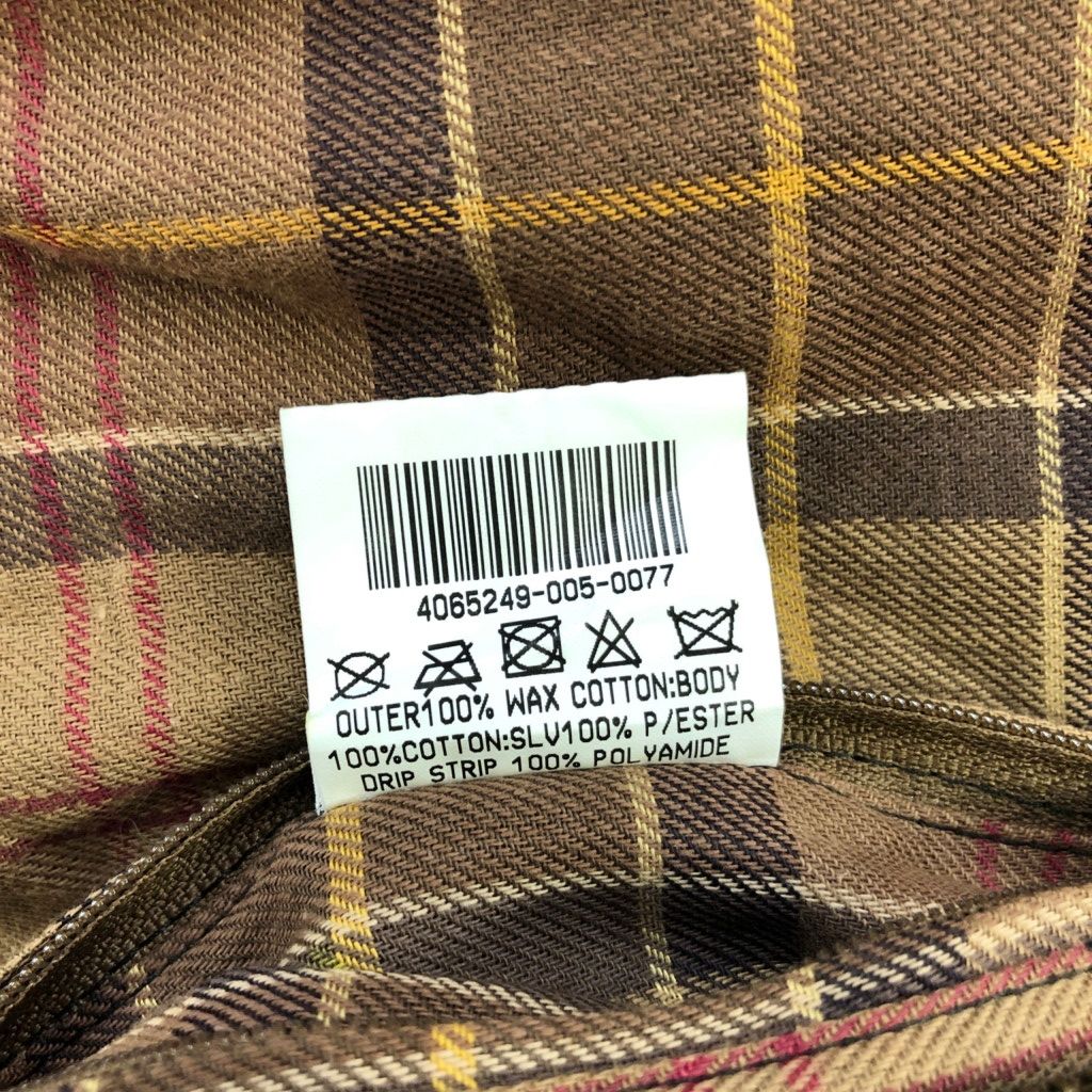 イングランド製 Barbour バブアー BEADNELL ビードネル オイルドジャケット ブラウン (レディース 10) 中古 古着 R6548